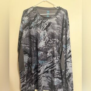 Realtree Black and Gray Camouflage Shirt